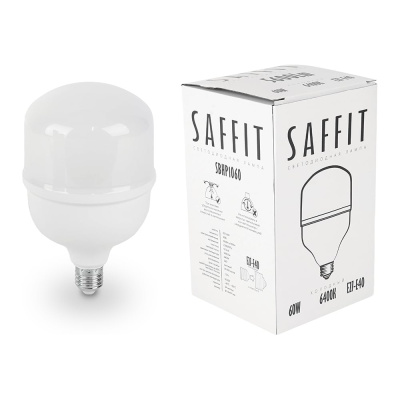 Светодиодная лампа SAFFIT SBHP1060 60W 230V E27-E40 6400K