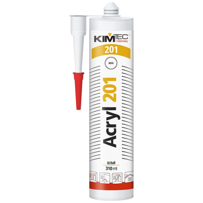 Акриловый герметик KIM TEC белый 201 280мл