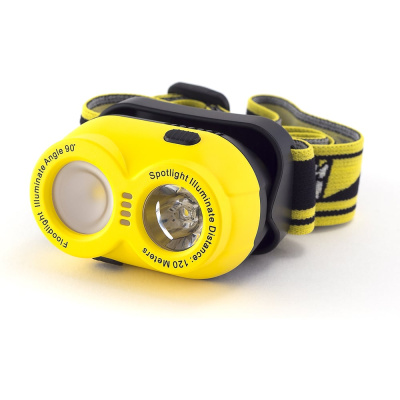 Фонарь ЯРКИЙ ЛУЧ LH-210 LEMUR налобный CREE XP-G2+XP-G3