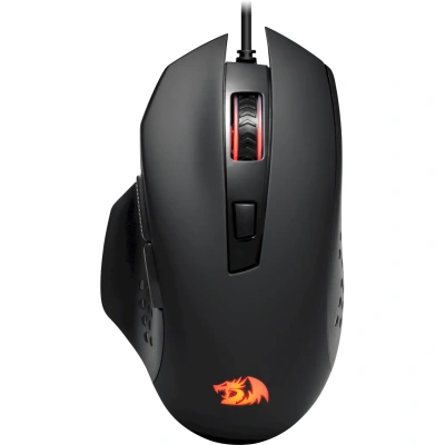 Мышь компьютерная Redragon Gainer (75170)игр.провод.черн,6кн,3200dpi