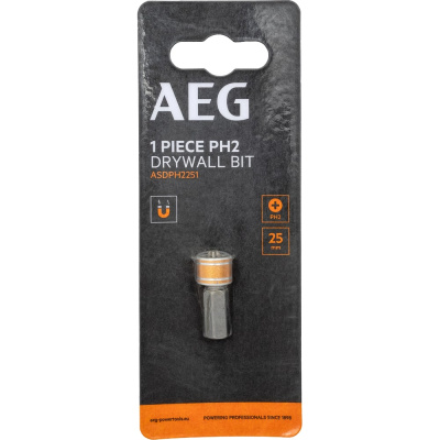 Профессиональная бита для гипсокартона AEG PH2 – незаменимый инструмент для монтажа и ремонта с использованием