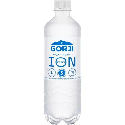 Напиток Gorji Ion Zero негаз ПЭТ 0,5л