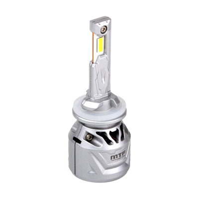 Светодиодные лампы MTF Light серия CYBER LIGHT MINI H27(880/881), 12V, 40W, 3750LM, 6000K, фен, к-т. MTF Light CMH27K6