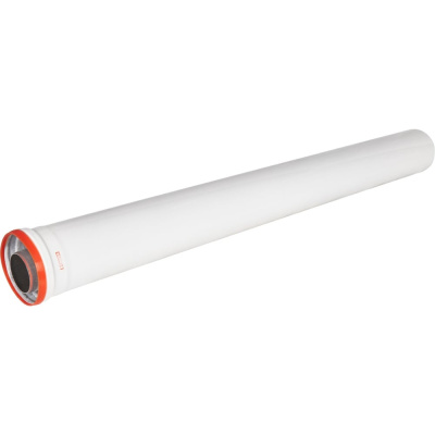 Коаксильный раструбный удлинитель дымохода ROMMER ROMMER RCA-6010-001000