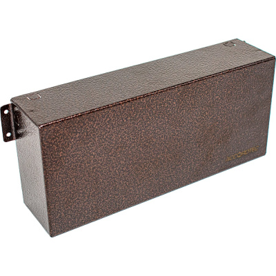 Защитный кожух для замка ACCORDTEC LM-KP-194K/395 BR ML-194K / ML-395 с уголком, цвет коричневый