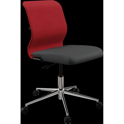 Кресло для персонала МЕТТА Sit 8 M4-8 - X2+UMF(X1) /Uh00/Wh00(M01.B23.G18.W01) (Красный-Черный)