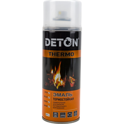 Термостойкая эмаль DETON