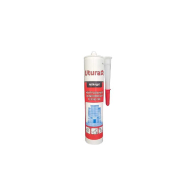 Герметик нейтральный Utura ПРОЗРАЧНЫЙ, 280 ml