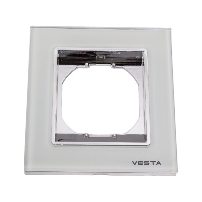 1-местная рамка Metronex Exclusive White FRM050101BEL