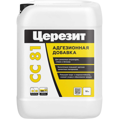 Адгезионная добавка для цементных растворов и бетонов Церезит CC 81/10