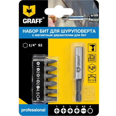 Набор бит GRAFF 4603
