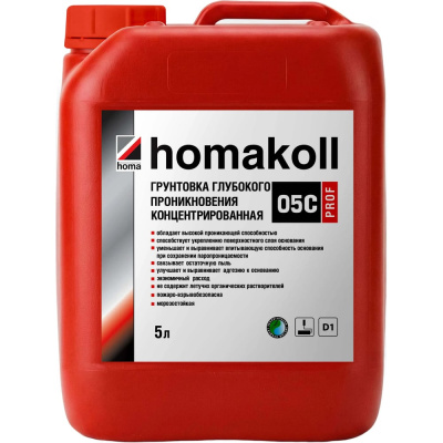 Морозостойкая грунтовка Homakoll 1 л на 10-12 м2
