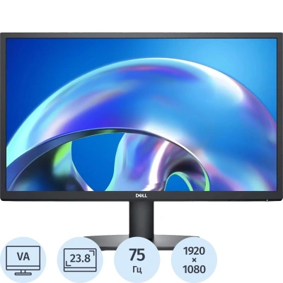 Монитор Dell 23.8 SE2425H VA 1920x1080 Edge LED, HDMI, VGA