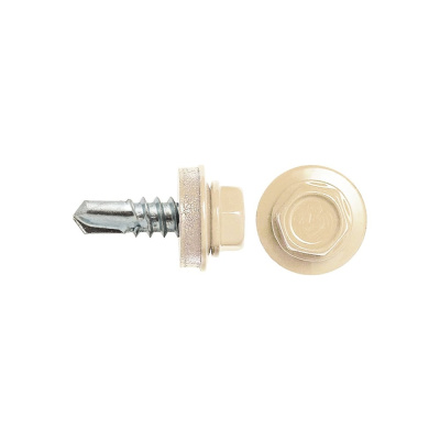 Кровельный саморез swfs 5.5х19 мм RAL-1014 250 шт.