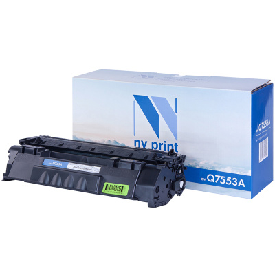Картридж лазерный NV PRINT (NV-Q7553A) для HP LaserJet 2014/2015, ресурс 3000 стр.