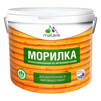 Морилка для дерева MALARE Professional (акриловая; груша; 9 кг)