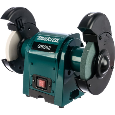 Точило Makita GB 602 - компактный инструмент, предназначенный для заточки или шлифовки - в зависимости от оснастки
