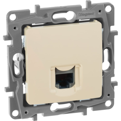 Розетка Legrand компьютерная RJ45 категория 5e UTP Legrand Etika слоновая кость