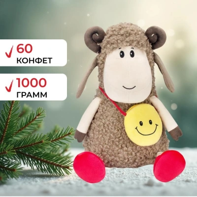 Новогодний сладкий подарок Фил 1/1000 г (стандарт), ПТ27-07ббс