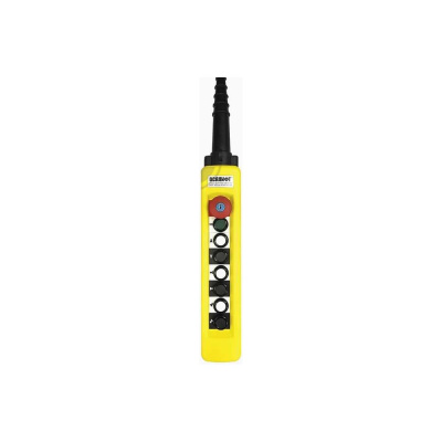 Пульт управления OCALIFT 6 кнопок 1 скорость, стоп, старт, для кран балки, IP65 XAC-A871