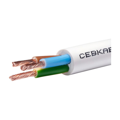 Провод Севкабель ПВС 3х1,5 мм, ГОСТ, 30 м