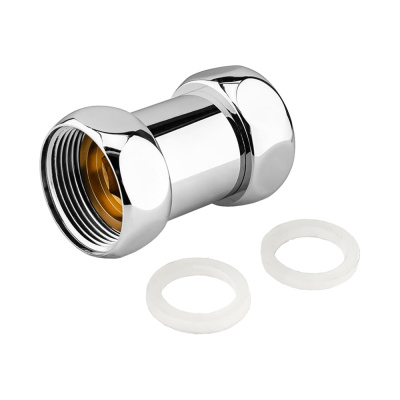 Соединение прямое для полотенцесушителя PROFACTOR CHROME в/в 1 1/4x1 1/4 PF TF 758