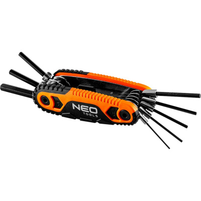 Шестигранные ключи NEO с ручкой NEO Tools