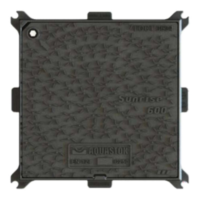 Люк чугунный квадратный Aquastok Sunrise 600 С250
