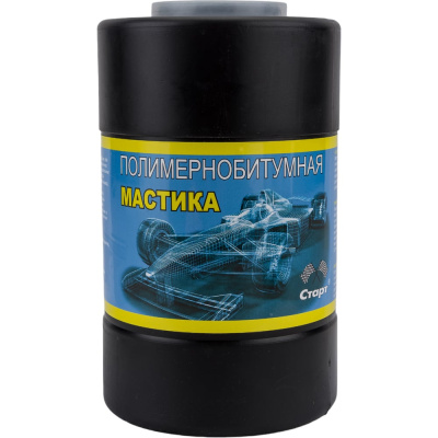 Полимернобитумная мастика СТАРТ 1,8л/1,6 кг пнд