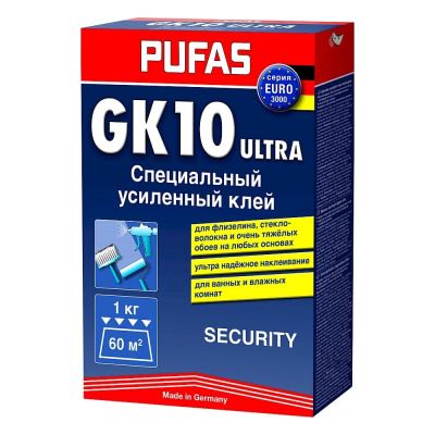 Специальный усиленный клей PUFAS SECURITY GK10 1 кг М