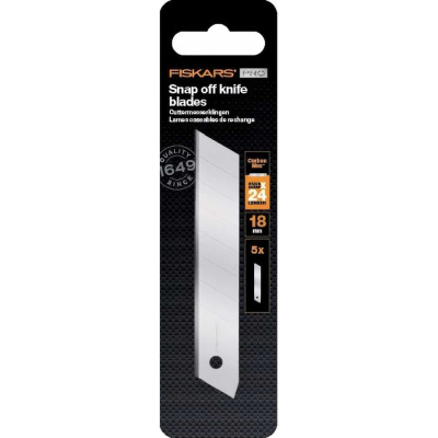 Лезвия сменные CarbonMax (5 шт; 18 мм) Fiskars