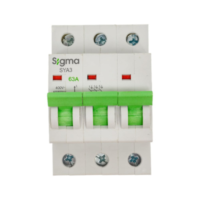 Рубильник Sigma Elektrik 3P 63A, 4 шт