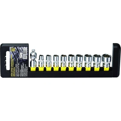 Набор торцевых головок 1/4 SuperLock 10шт Berger BG