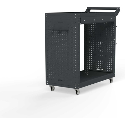 Тележка инструментальная Metalex Тип 2А, 900x450x800, 2-е полки, серый