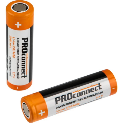 Аккумулятор PROCONNECT 18650 Li-ion