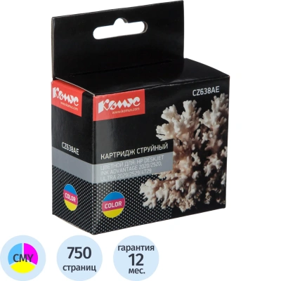 Картридж струйный Комус 46 CZ638AE цв. для DJ 2520hc