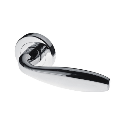 Ручка Doorlock dl Звездная линия libra m008r scb матированный хром, a=35-55 мм, круглая розетка
