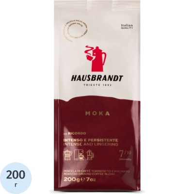 Кофе молотый Hausbrandt Moka 200г