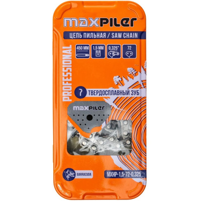 Цепь пильная P.I.T. MAXPILER BARRACUDA (GCS52-D1.GCS52-C2.Парма 2М Carver, тверд. зуб)