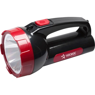 Светодиодный аккумуляторный фонарь КОСМОС Экономик 1х5Вт LED зарядка 220В