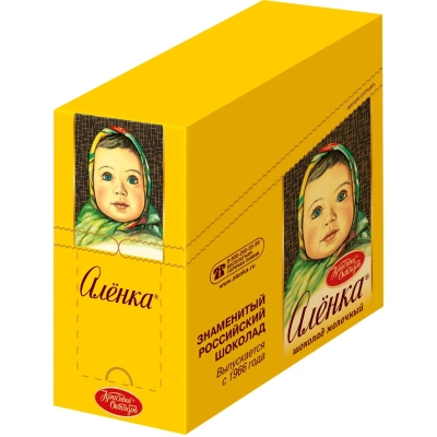 Шоколад Аленка, 75гx16шт/уп