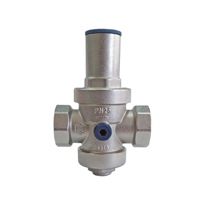 Редуктор давления STOUT PN25 вн/вн 1/2", с выходом под манометр