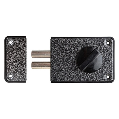 Замок накладной APECS R02-C-GR (ЗН1-2 А)