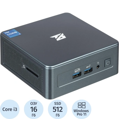 Мини ПК BigTech (MPK001) i3-1215U/16GB/SSD512M.2/90W//W11P