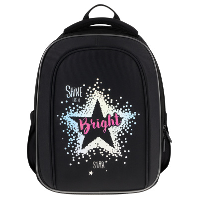 Ранец Berlingo Expert Next "Bright star" 38*28*15см, 2 отделения, 2 кармана, анатомическая спинка