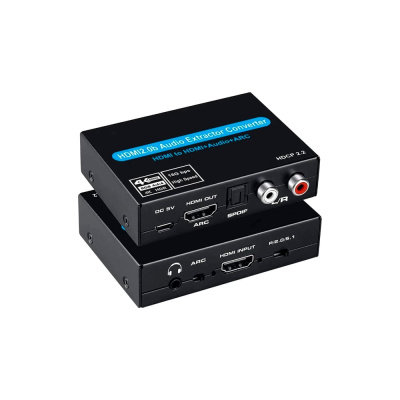 Конвертер PALMEXX AY-001 HDMI2.0b Audio Extractor Converter, 4k/60Hz, ARC/SPDIF/RCA/AUX PX/AY-001