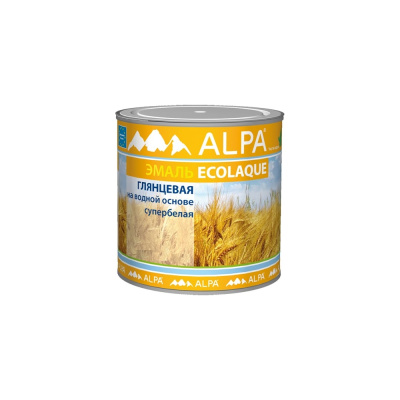 Экоэмаль ALPA глянцевая 2,5 л