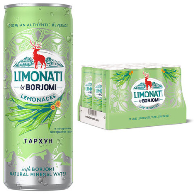 Напиток ГАЗИРОВАННЫЙ BORJOMI "Тархун" 0,33 л, Грузия, BR000149