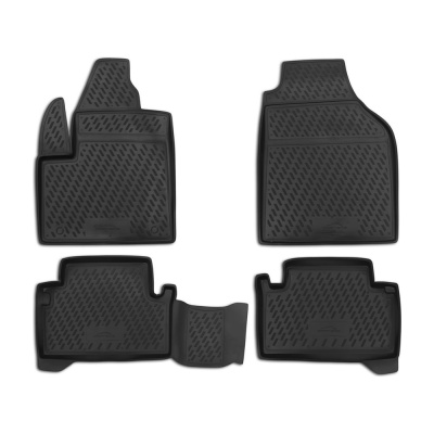 Коврики в салон ELEMENT для FORD Tourneo Connect 2002 г.в., 2 шт., полиуретан