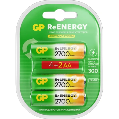 Перезаряжаемый аккумулятор GP 270AAHC 15920386